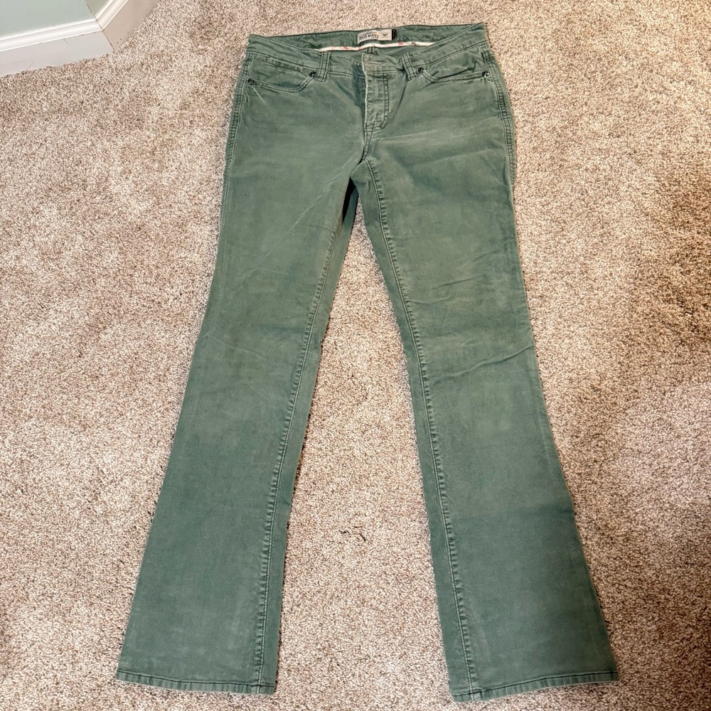 Old Navy Sage Green Corduroy Pants